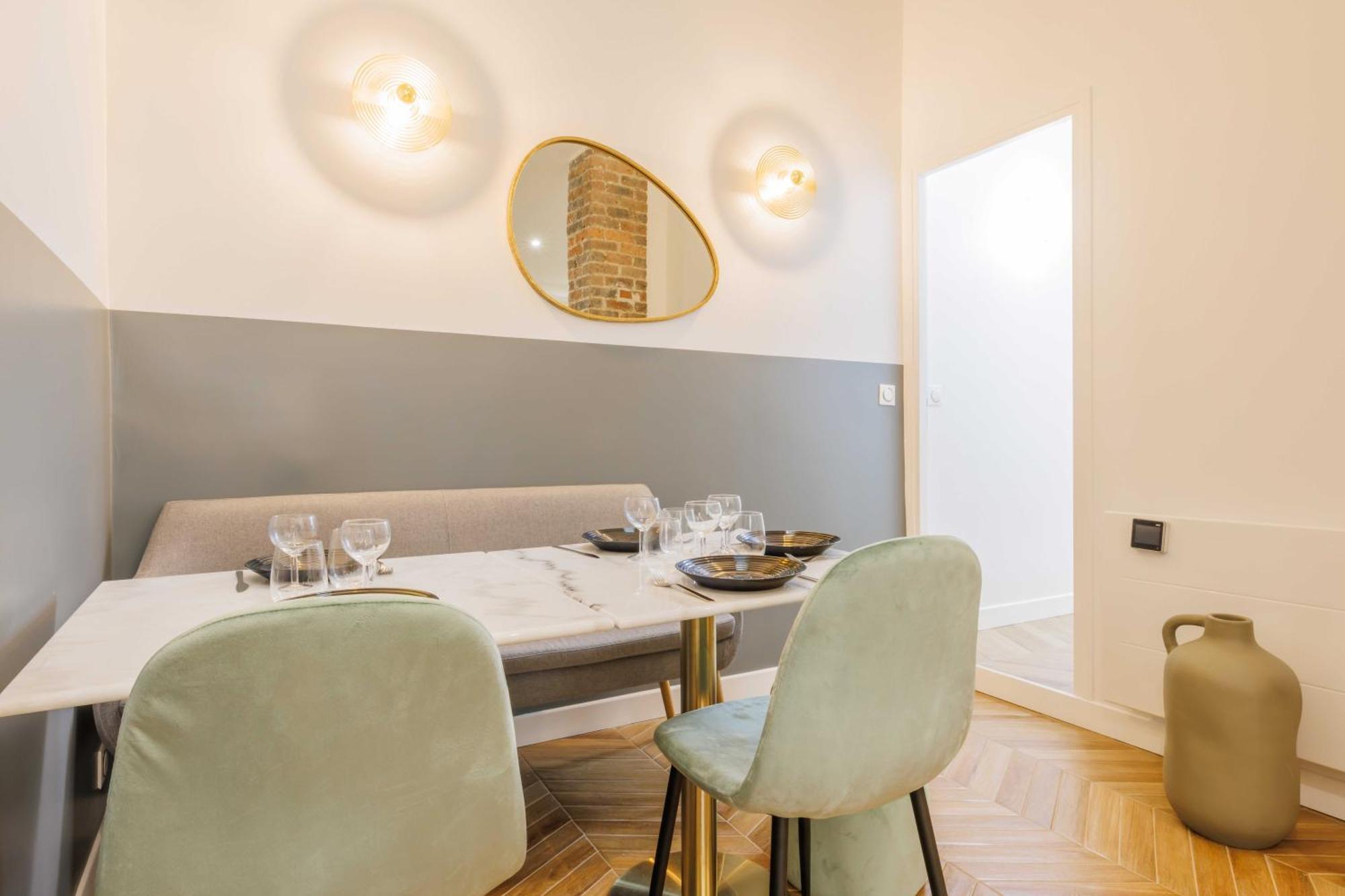Charmant Appartement 2Br-6P - Gare De L'Est Париж Екстериор снимка