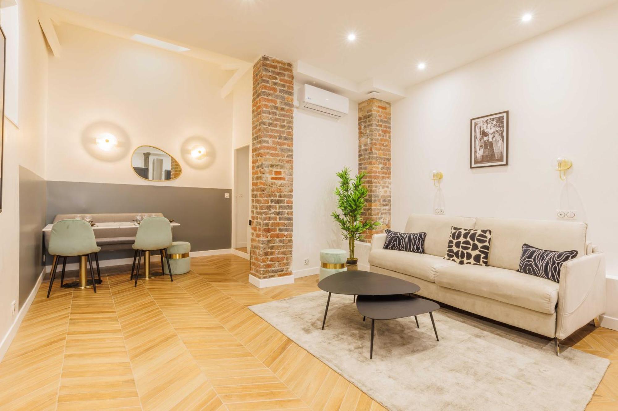 Charmant Appartement 2Br-6P - Gare De L'Est Париж Екстериор снимка