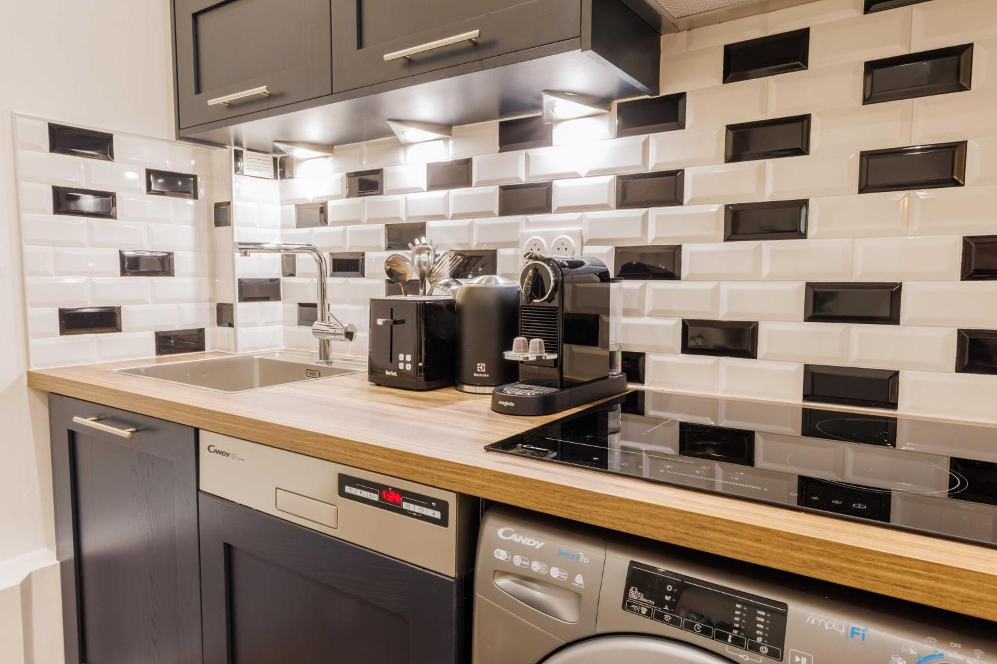 Charmant Appartement 2Br-6P - Gare De L'Est Париж Екстериор снимка